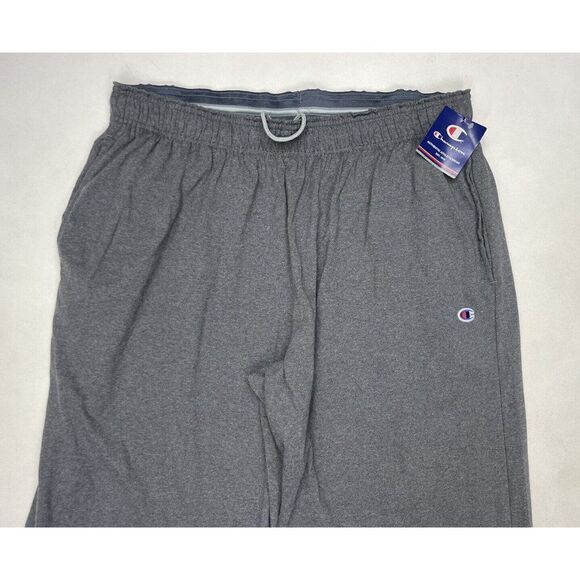 Champion Open Bottom Everyday Sweatpants Men XXL Gray P7309 NWT - Picture 2 of 10